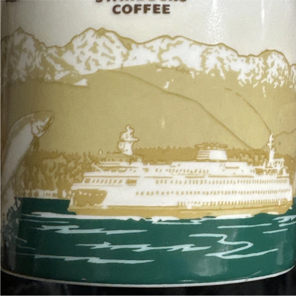 Starbucks Seattle Collectors Series 2009 City Global Icon Coffee Mug Cup - Picture 5 of 11